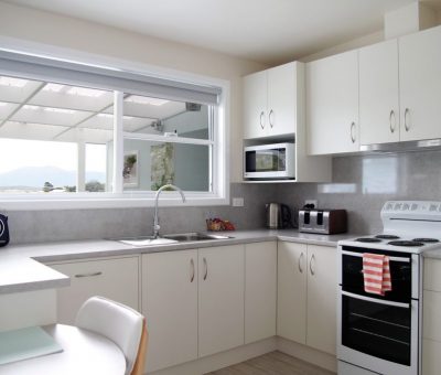 A well equipped modern kitchen